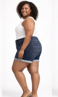 Image 2 of Sz 20 Time & Tru Denim shorts (Gently used) #97*14