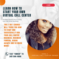 Image 1 of START YOUR OWN CALL CENTER 1 ON 1 COURSE