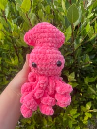 Image 1 of small squid plushie