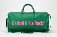 Image 3 of Detroit Girls Rock Travel Bag (Black | Green/Pink)