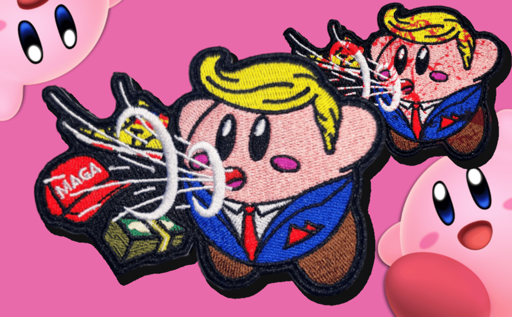 Image of KIRBY "TRUMP" EMBROIDERED PATCH