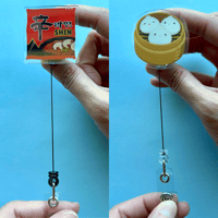 Image 4 of Asian Food Retractable Reel Badge