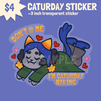 Image 2 of Homestuck —  Caturday Sticker