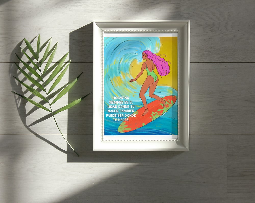 Image of Hogar en el Mar art print