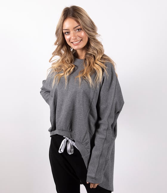 Image of Trackie Dack Top - Grey