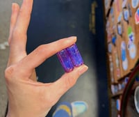 Purple hoodie beads 