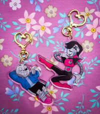 Image 2 of Deltarune/Undertale Keychains