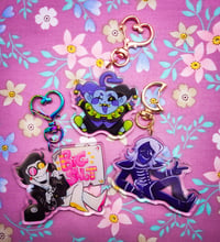 Image 1 of Deltarune/Undertale Keychains