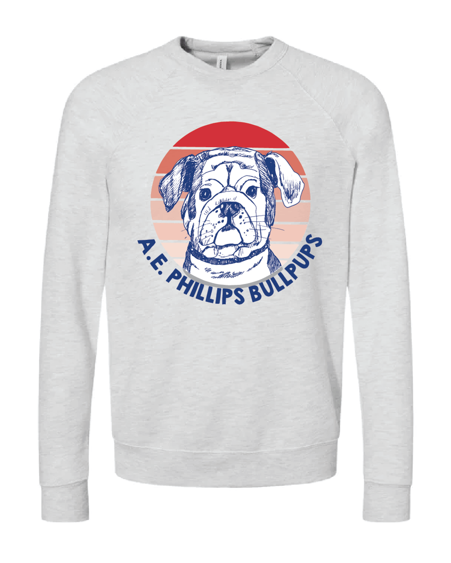 Image of Youth Bullpup GRAY Sweatshirt - Pre Order 