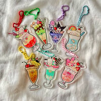 Image 4 of S@nrio Parfait Keychains Set