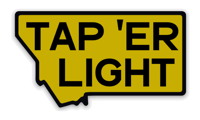 Tap 'er Light MT Yellow Sticker 