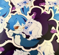 Image 2 of merform jade & azul sticker 