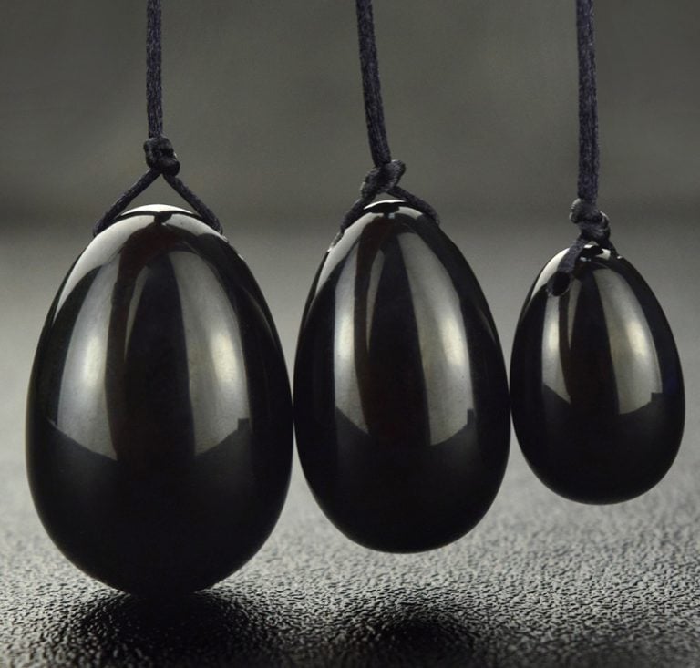 Image of Obsidian Yoni Eggs