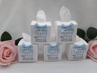 Image 7 of Personalised Wedding Happy tears tissues, wedding happy tears tissues, wedding guest tissues