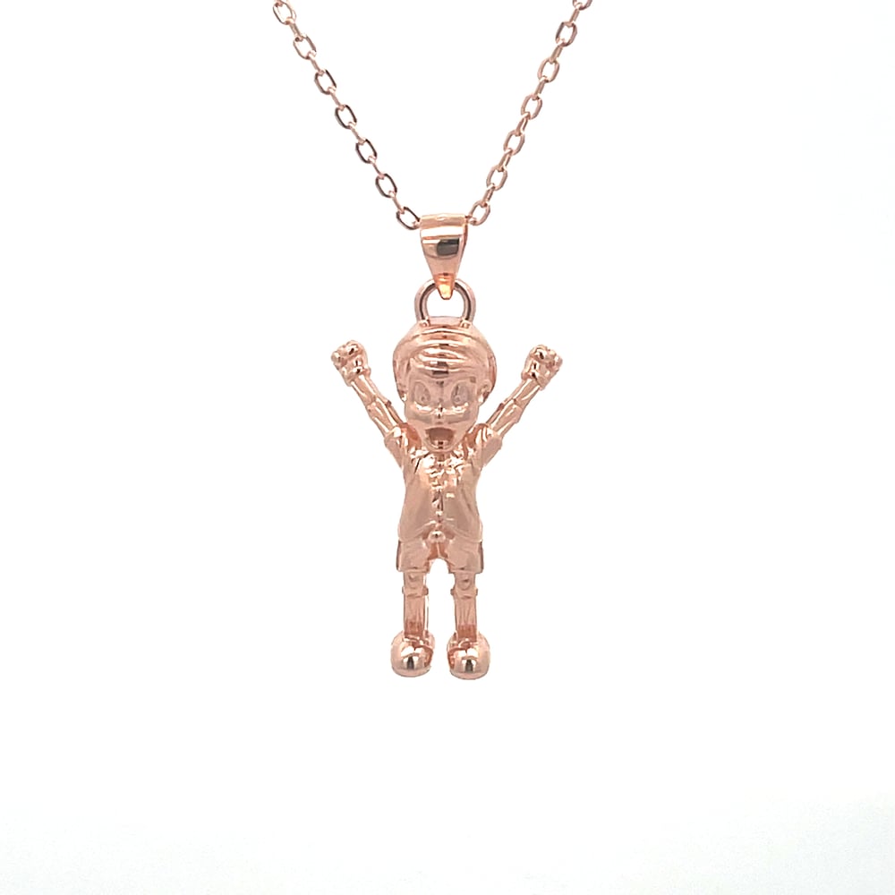 Image of AWA PENDANT ROSE GOLD