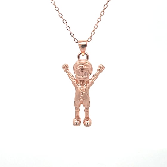 Image of AWA PENDANT ROSE GOLD