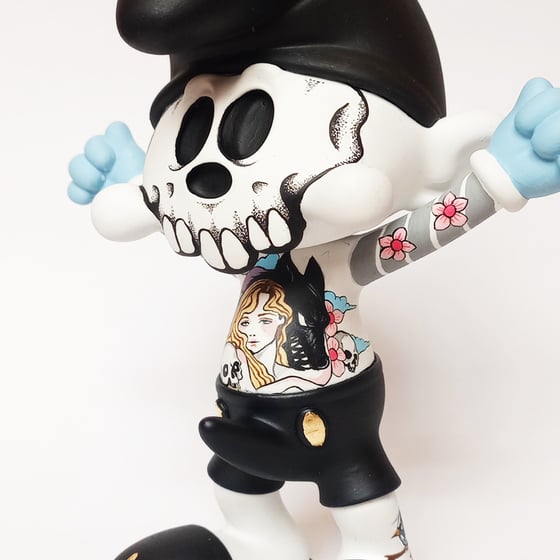 Image of 'A SKULLTOON AWAKENING' CUSTOM BY BREAKBONES