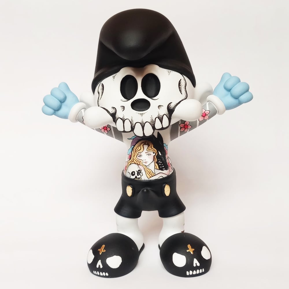 Image of 'A SKULLTOON AWAKENING' CUSTOM BY BREAKBONES