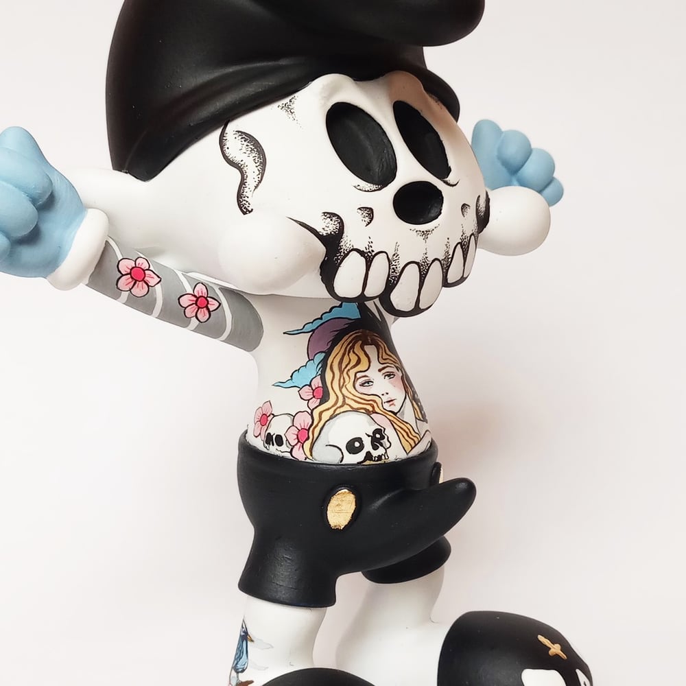 Image of 'A SKULLTOON AWAKENING' CUSTOM BY BREAKBONES