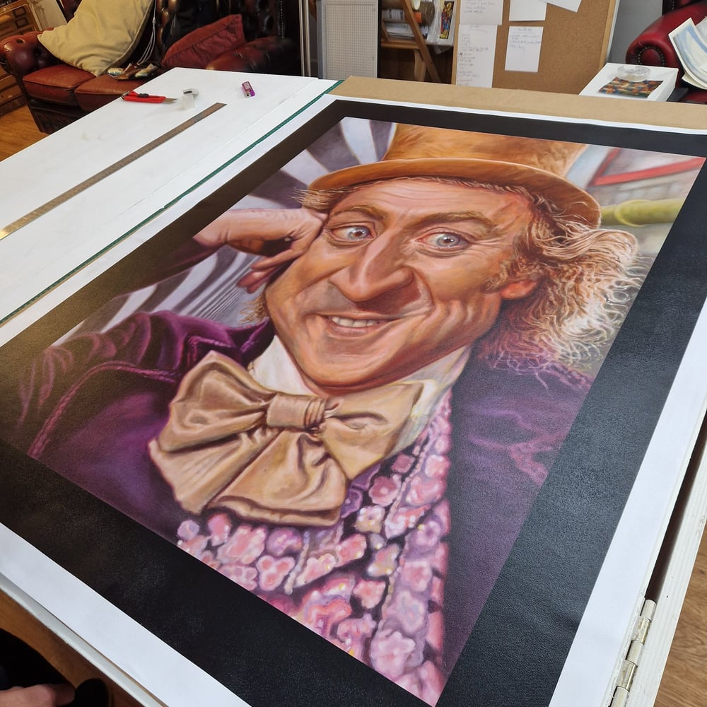 Gene Wilder – Mounted Canvas