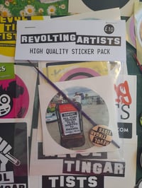 Image 3 of Revolting Artists Sticker Pack