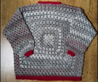 Image 1 of Oversized Crochet Sweater