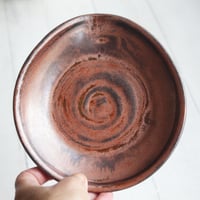 Image 8 of Large Spoon Rest in Copper Metalic Glaze, Cooking Station Dish, Made in USA
