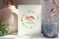 Image 2 of Birthday Mushroom - Greeting Card