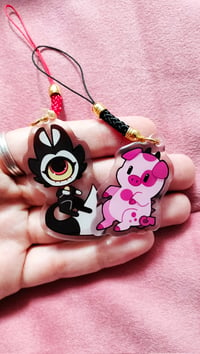 Image 1 of Kee Kee and Fat Nuggets Keychain