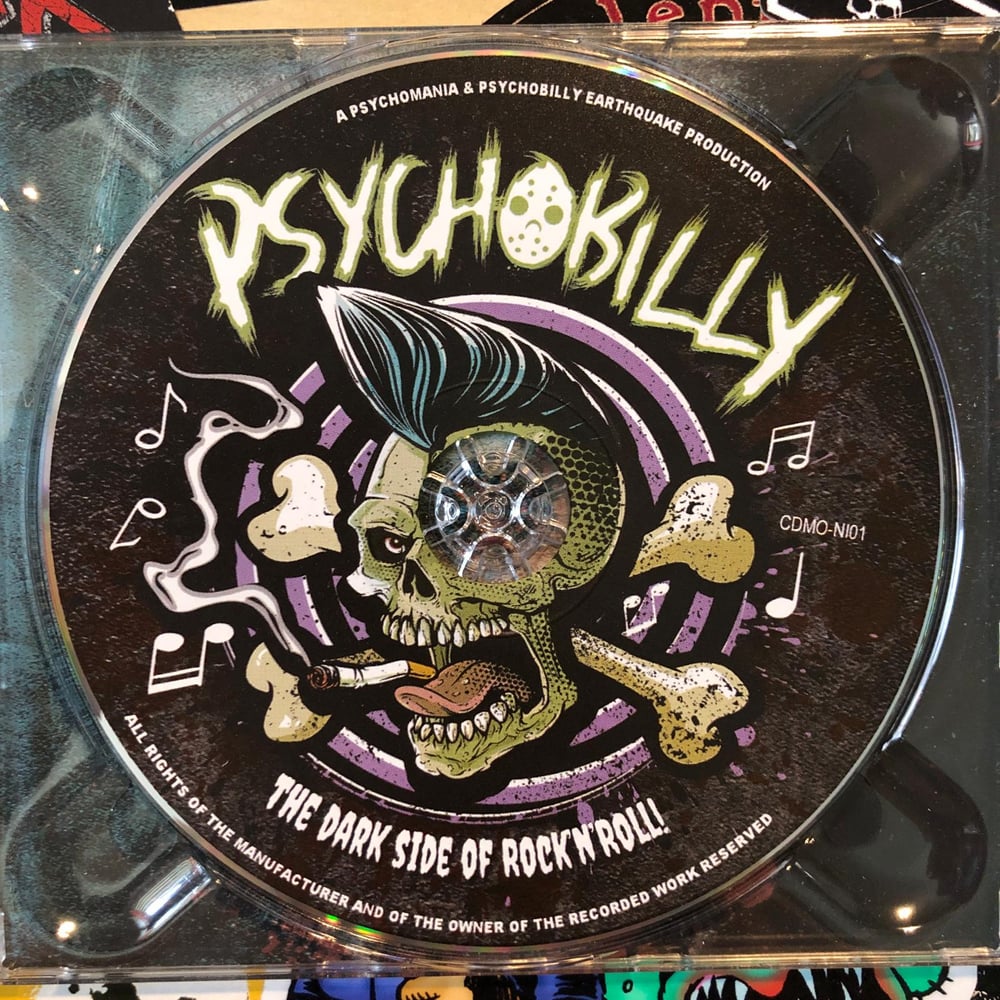 VA PSYCHOBILLY THE DARK SIDE OF ROCK'N'ROLL! (CD)