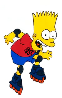 Image 2 of Bart Skateson Sticker Pack