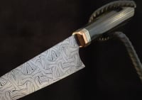 Image 4 of 145 mm Mosaic damascus petty knife