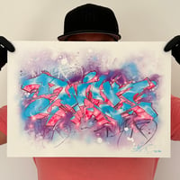 LIMITED PRINT - PURPLE CLOUDS - TWIK ONE