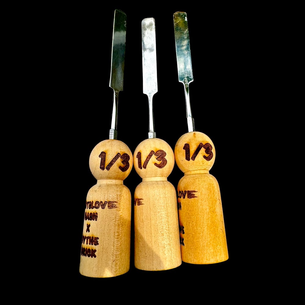 Image of 1/3 Limited Edition Wooden Engraved GG Tools
