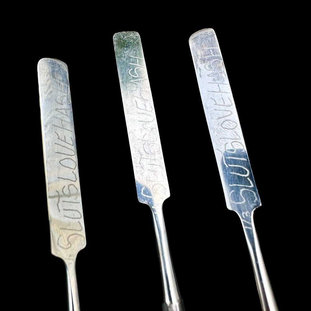 Image of 1/3 Limited Edition Wooden Engraved GG Tools