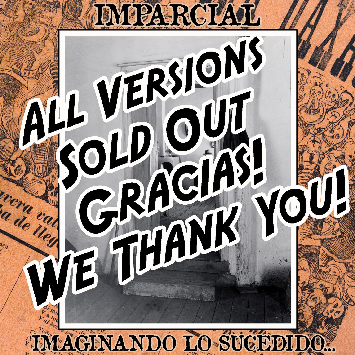 Image of Imparcial (4 Song EP) - "Imaginando Lo Sucedido..."                        **w/download card