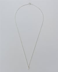Image 2 of Fine Chain Opalite Necklace in Silver
