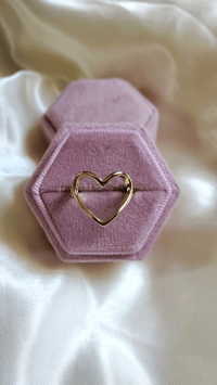 Heart Adjustable Ring 