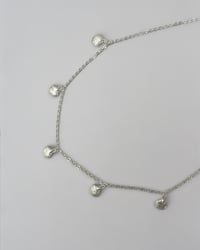 Image 2 of Shell Charm Chain Necklace in Silver