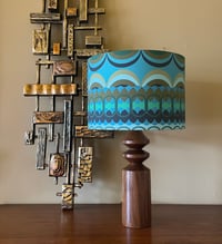 Image 2 of Disc'O' Green/Blue Lampshade