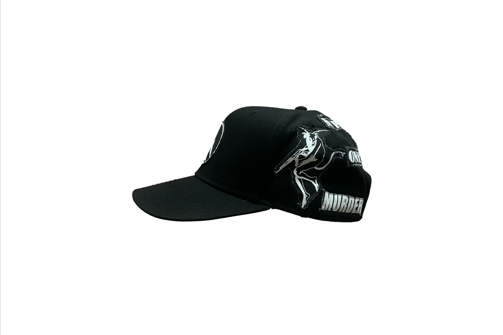 Image of NO PEACE PATCH HAT(BLACK)
