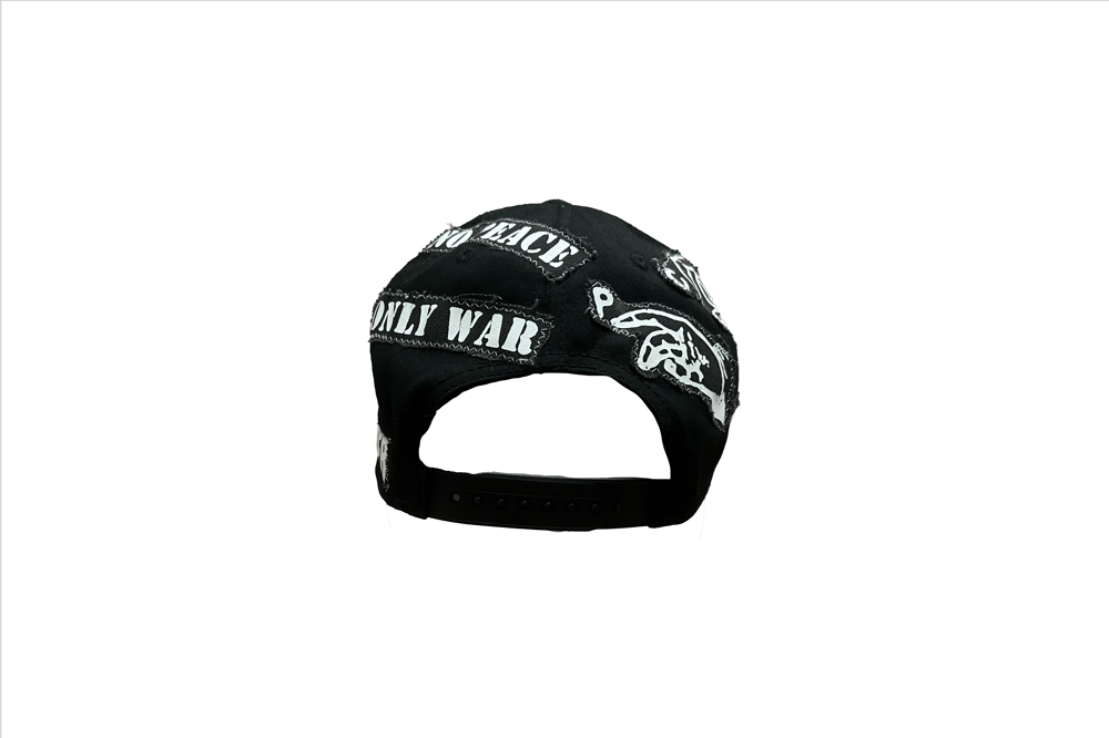 Image of NO PEACE PATCH HAT(BLACK)