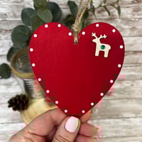 Image 3 of 'All I want for Christmas is you' heart