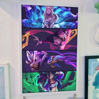 KDA League of Legends Print