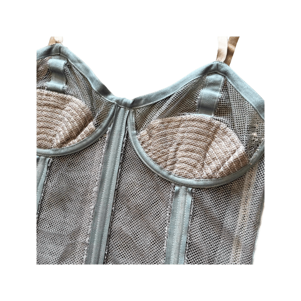 Image of PRADA MESH BUSTIER