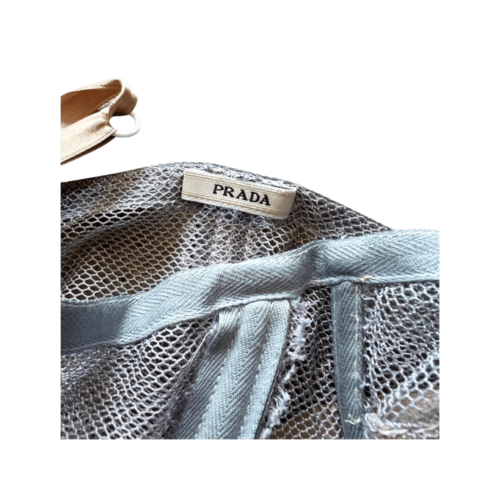 Image of PRADA MESH BUSTIER