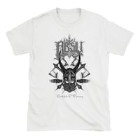 Image 1 of ABSU - CNIHTHAD Ó TANISTRY T-SHIRT (WHITE, SPORT GREY, BLUE)