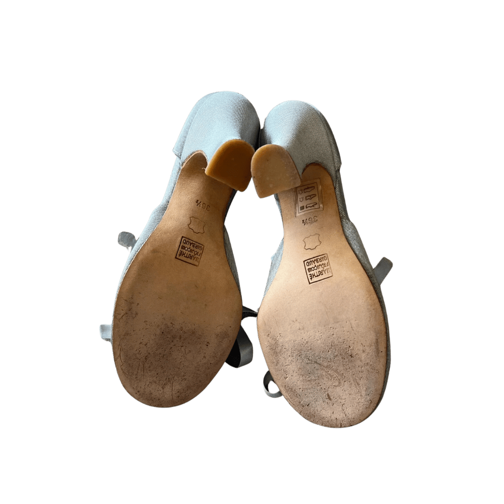 Image of SILVER BOW MARITHÉ+ FRANÇOIS GIRBAUD HEELS 