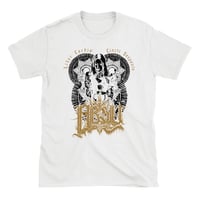 Image 1 of ABSU - LIBER CORDIS CINCTI SERPENTE (BLACK & GOLD PRINT)