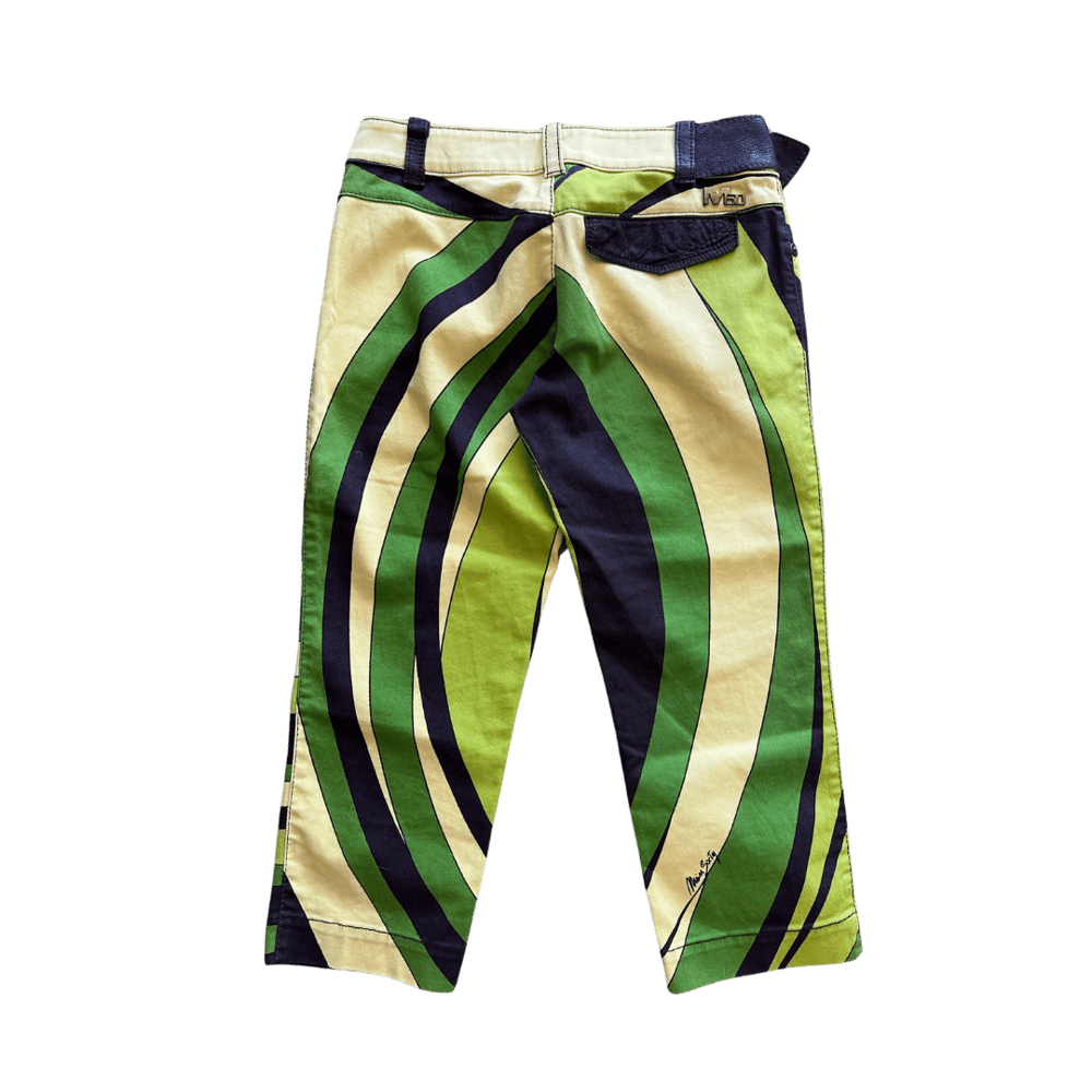 Image of MISS SIXTY LIME CAPRI PANTS